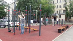 Площадка для воркаута в городе Москва №2130 Средняя Хомуты фото